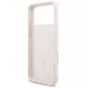 Guess для iPhone 17 Pro Max чехол Liquid silicone Gold metal logo & Camera Hard Pink (MagSafe)