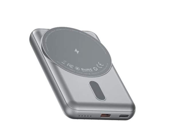 Доп. АКБ WIWU Trunk Series MagSafe 5000mAh 22.5W Silver